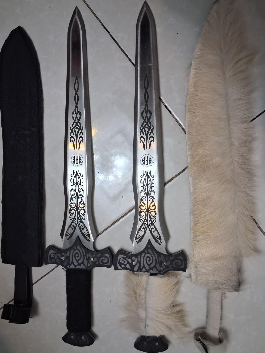 شمشیر تمام فولاد(۶۰cm)وایکینگ ،با آویز دیواری،غلاف|کلکسیون و سرگرمی|شیراز, شاهچراغ|دیوار