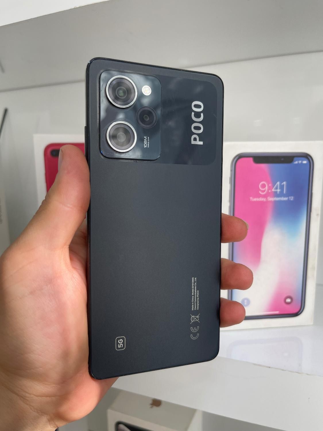 گوشی شیائومیPoco X5 Pro 256G Ram8 مشکی دوسیم|موبایل|قزوین, |دیوار