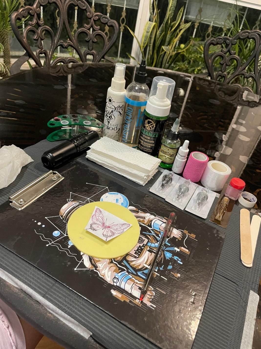 آموزش تتو بدن مبتدی تا حرفه ای|خدمات آموزشی|گرگان, |دیوار