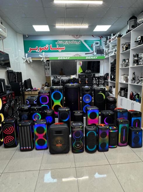 پخش کننده ی اصلی اسپیکر های شارژی و برقی|سیستم صوتی خانگی|سمنان, |دیوار