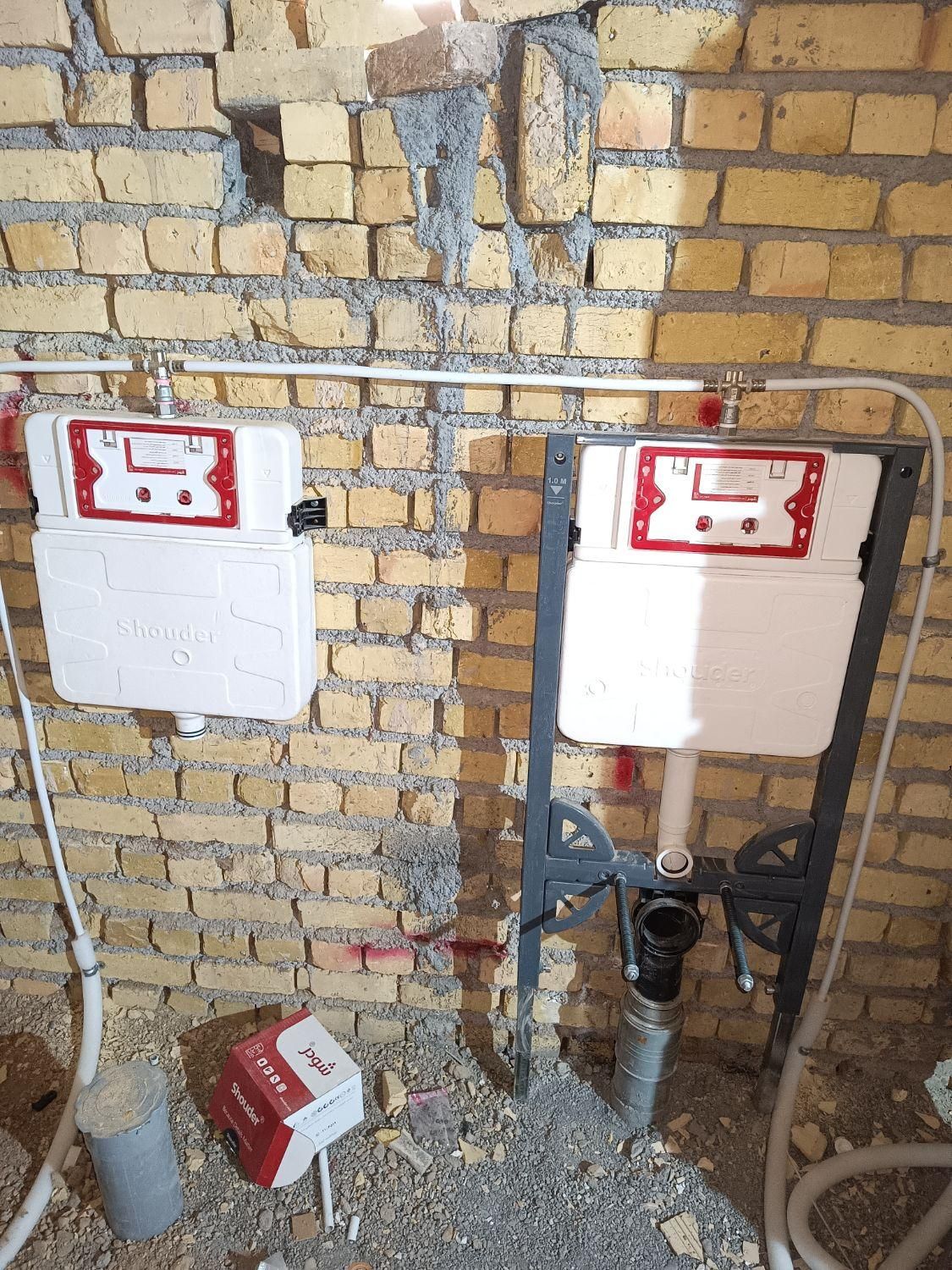 لوله کشی ساختمانی|خدمات پیشه و مهارت|خمین, |دیوار