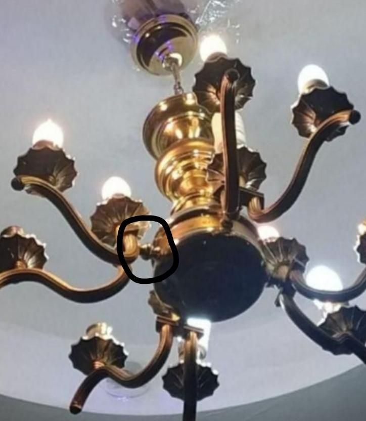 دوعدد لوستر اهنی|لوستر و چراغ آویز|کرج, برغان|دیوار