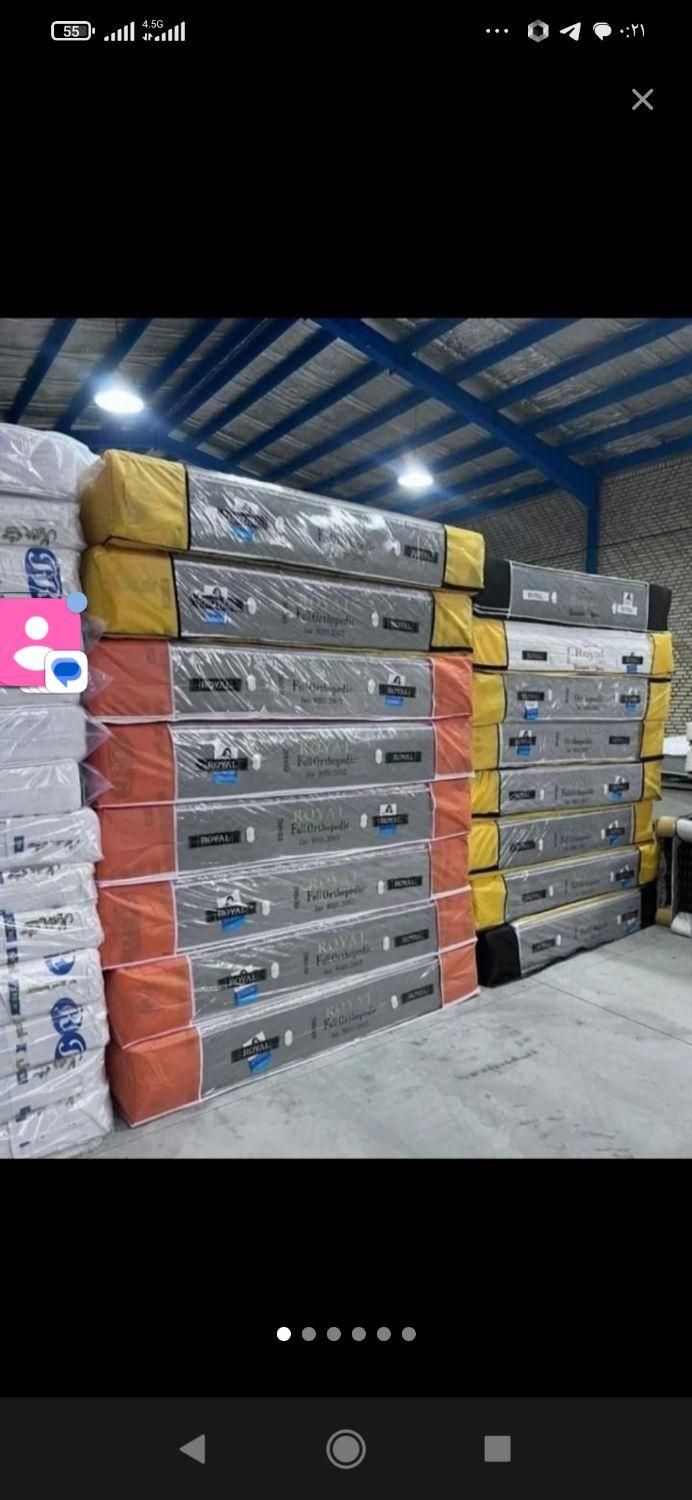 تشک رویال 40سانتی جدید|تشک تختخواب|شیروان (خراسان), |دیوار