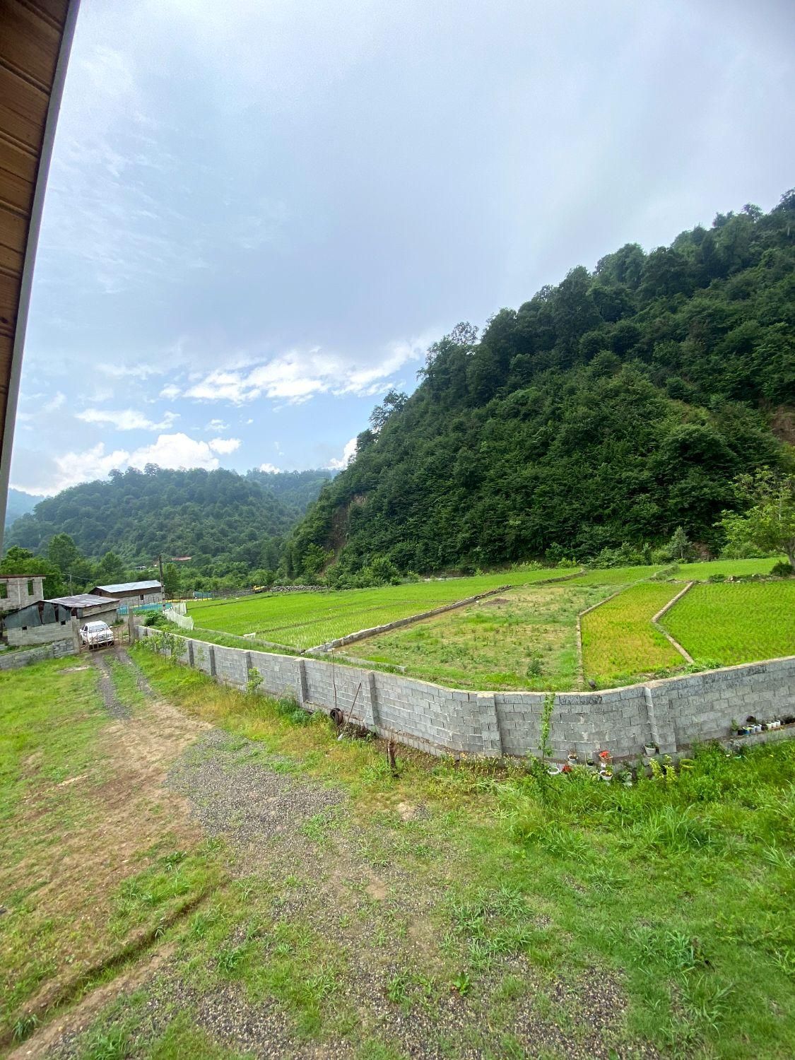 کلبه چوبی تراس دار در جاده اسالم لب رودخانه دربستی|اجارهٔ کوتاه‌مدت ویلا و باغ|اسالم, |دیوار