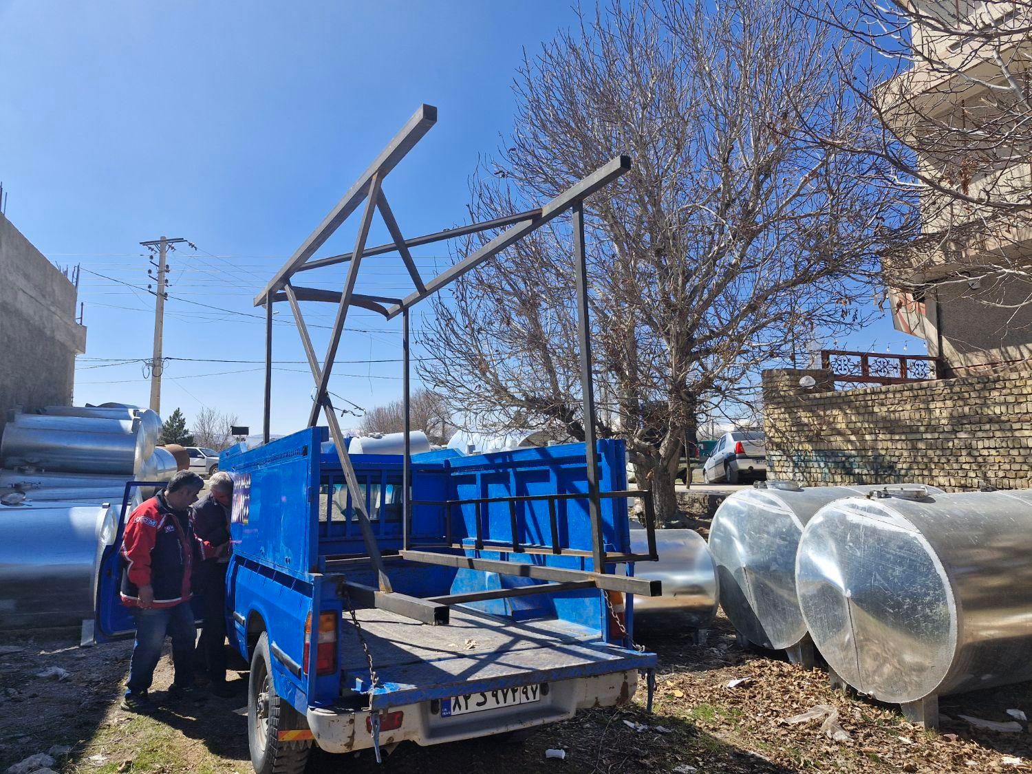 تانکر گالوانیزه و پلی اتیلن|خدمات پیشه و مهارت|زنجان, |دیوار