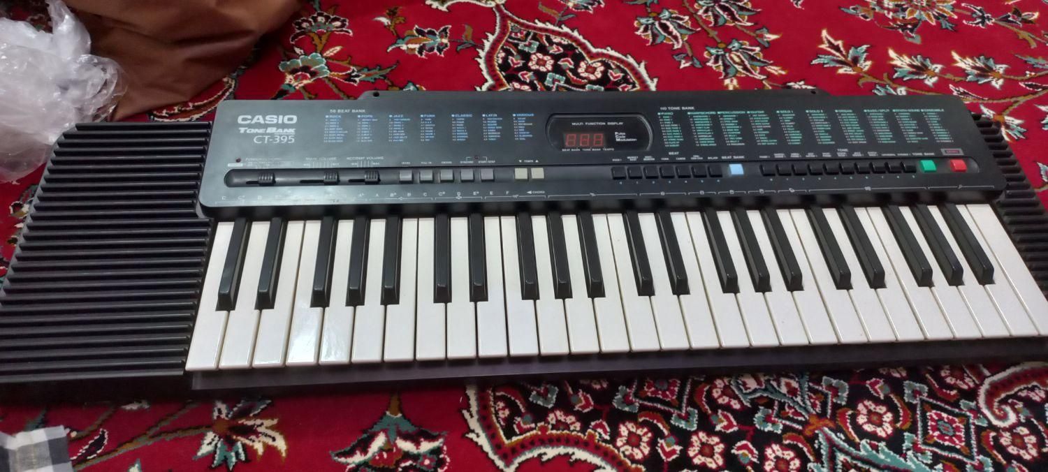ارگ کاسیو ct390|پیانو، کیبورد، آکاردئون|فولادشهر, C1|دیوار