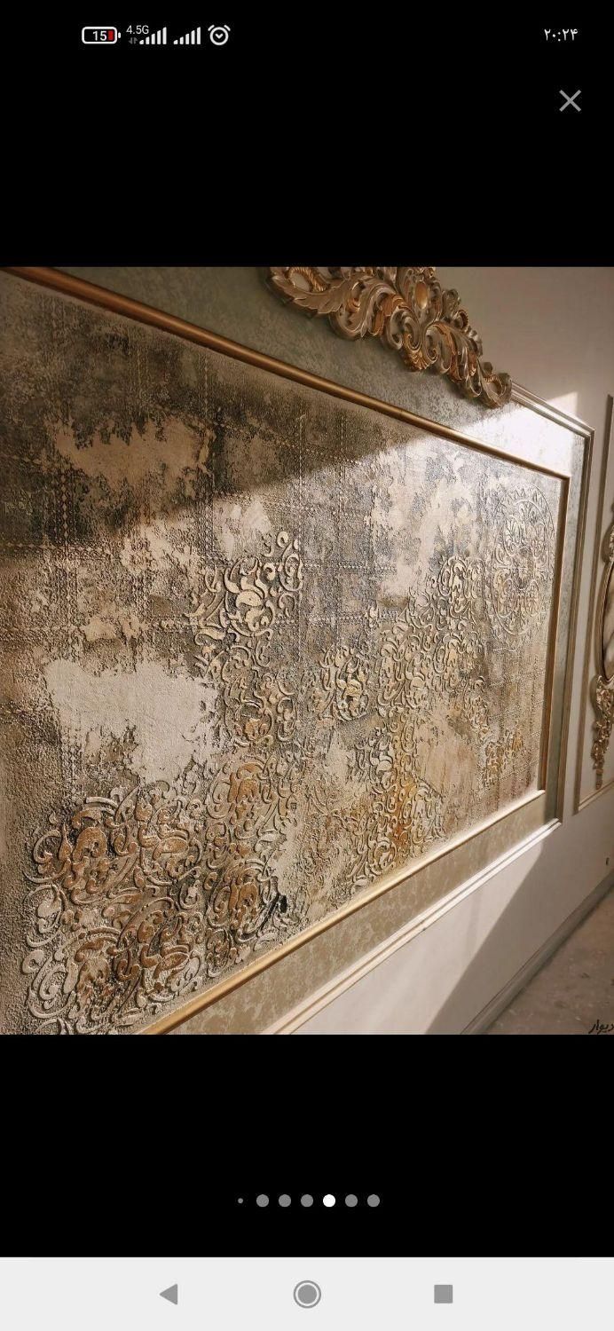 نقاشی و پتینه کاری و گچبری مدرن آبنما و تندیس|خدمات پیشه و مهارت|مشهد, احمدآباد|دیوار