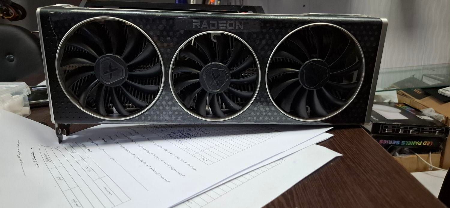 کارت گرافیک 6900xt xfx مرک آر جی بی مشابه آکبند|قطعات و لوازم جانبی رایانه|تهران, آذربایجان|دیوار