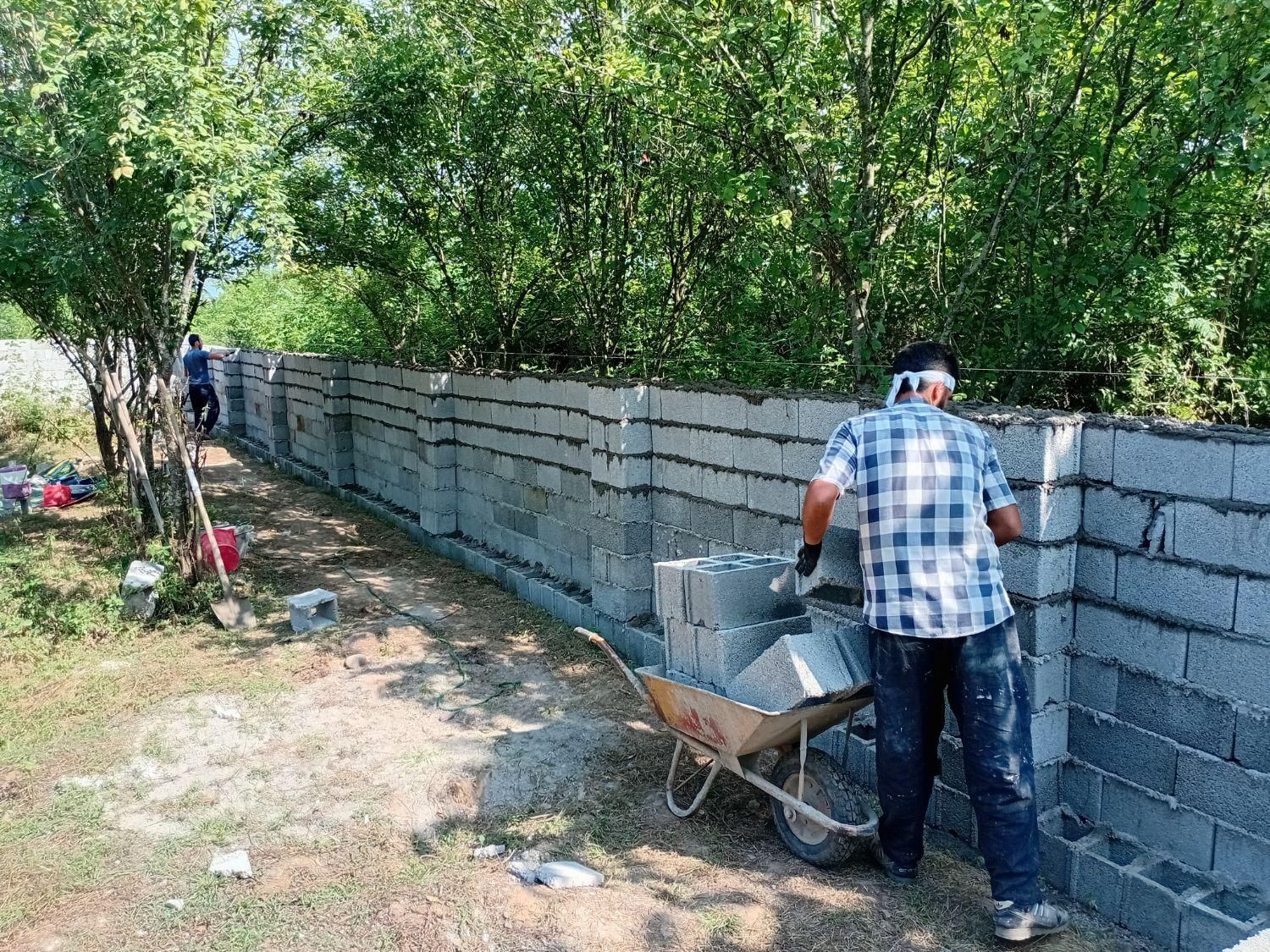 سنگ بلوک. کرسی ،حصار و دیوار چینی بلوک واجر|خدمات پیشه و مهارت|ماسال, |دیوار