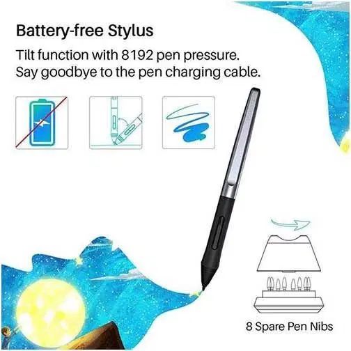 قلم مخصوص طراحی دیجیتال هویان (huion hs610)|قطعات و لوازم جانبی رایانه|اصفهان, مصلی|دیوار
