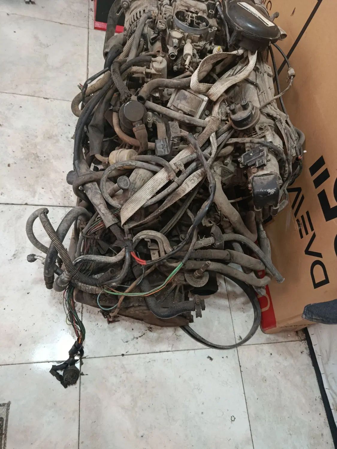 لوازم و موتور کامل پژو 2000 با گیربکس اتومات استوک|قطعات یدکی و لوازم جانبی|تبریز, |دیوار