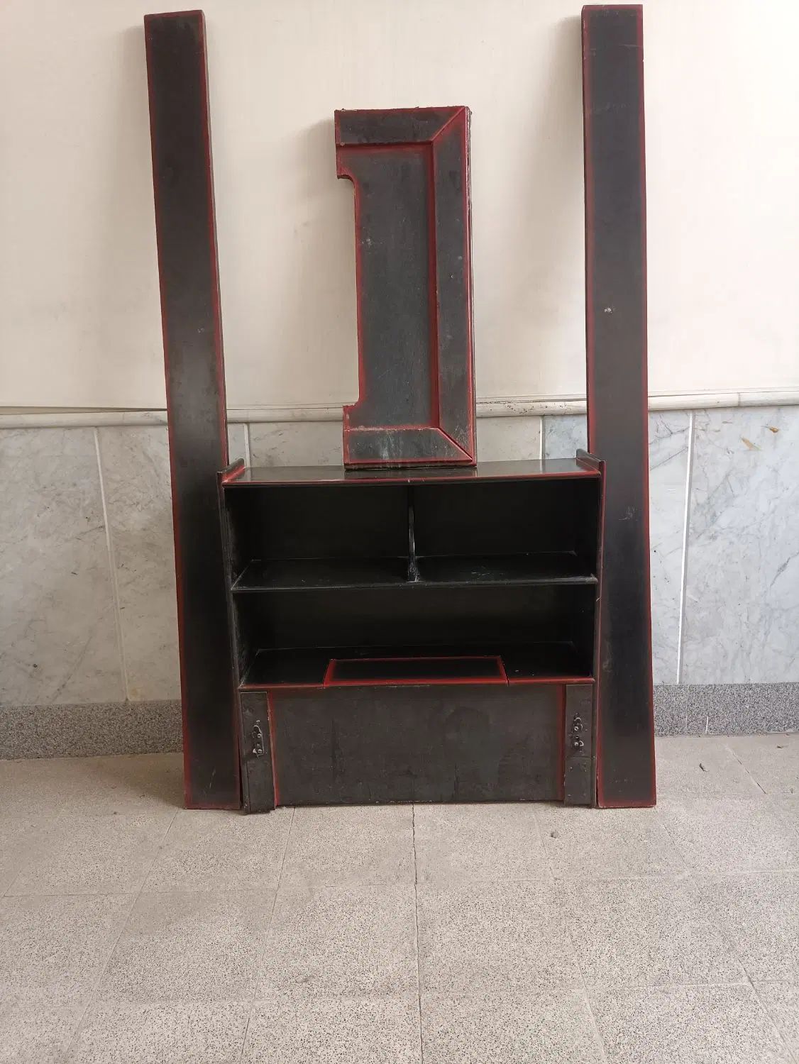 دوعدد‌تخت‌چوبی‌‌یک‌نفره‌بدون‌‌کفی|تخت و سرویس خواب|مشهد, کلاهدوز|دیوار