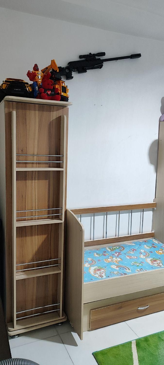 سرویس خواب کودک|تخت و سرویس خواب|گلستان (تهران), |دیوار