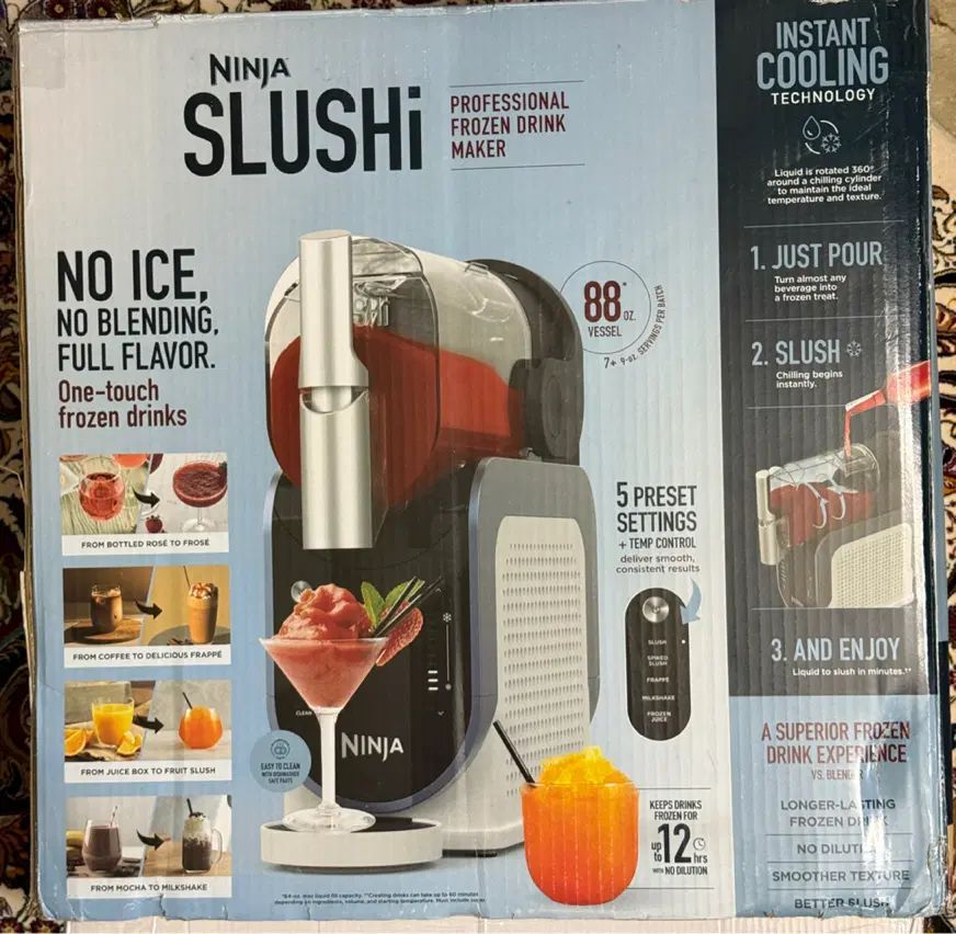 یخ در بهشت ساز نینجا آمریکایی SLUSHi fs301|آبمیوه‌گیر و آب‌مرکبات‌گیر|تهران, سهروردی|دیوار