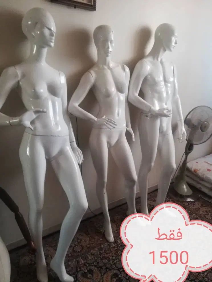 مانکن لباس|فروشگاه و مغازه|اصفهان, باغ دریاچه|دیوار