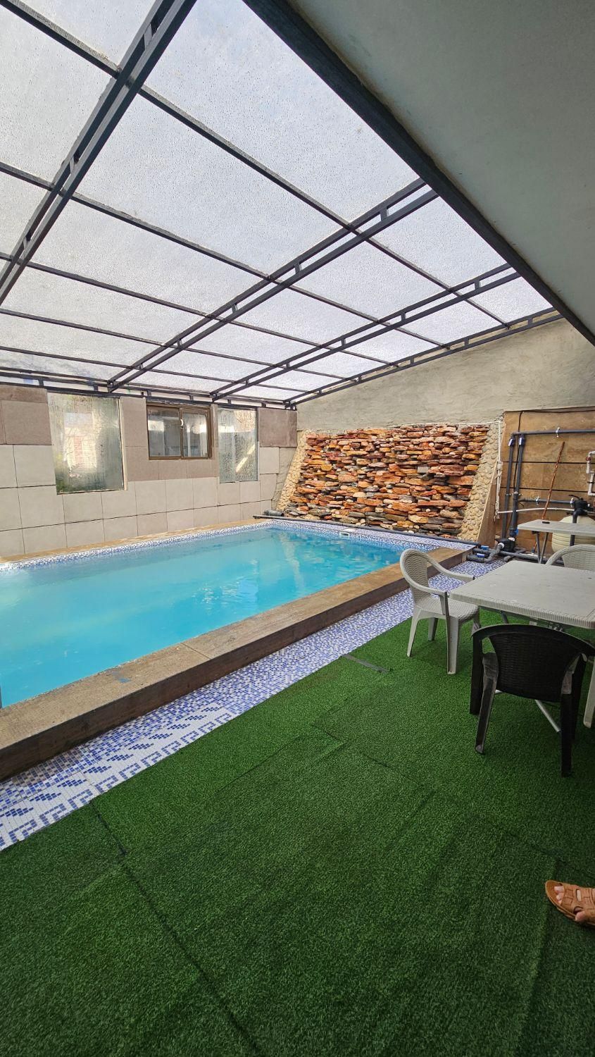 اجاره باغ ویلا استخر سرپوشیده زردنجان‌ کد مهتاب|اجارهٔ کوتاه‌مدت ویلا و باغ|اصفهان, پارک مشتاق|دیوار