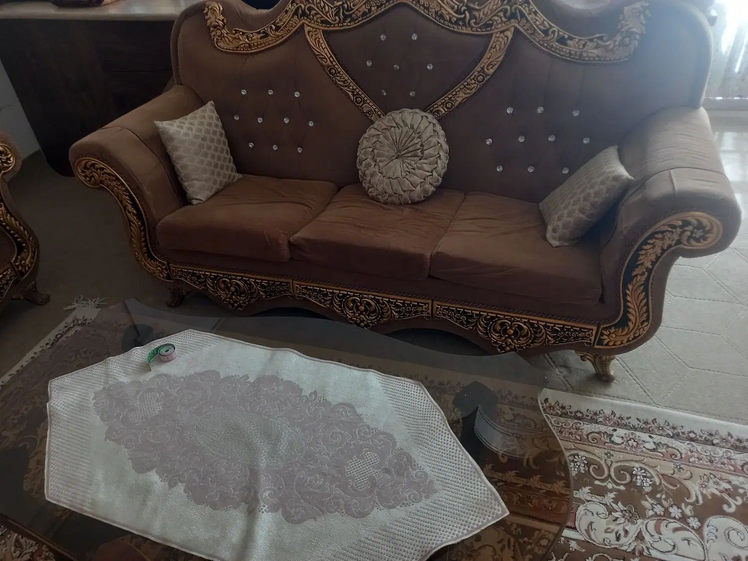 مبل هشت نفره|مبلمان خانگی و میز عسلی|اصفهان, ارزنان|دیوار