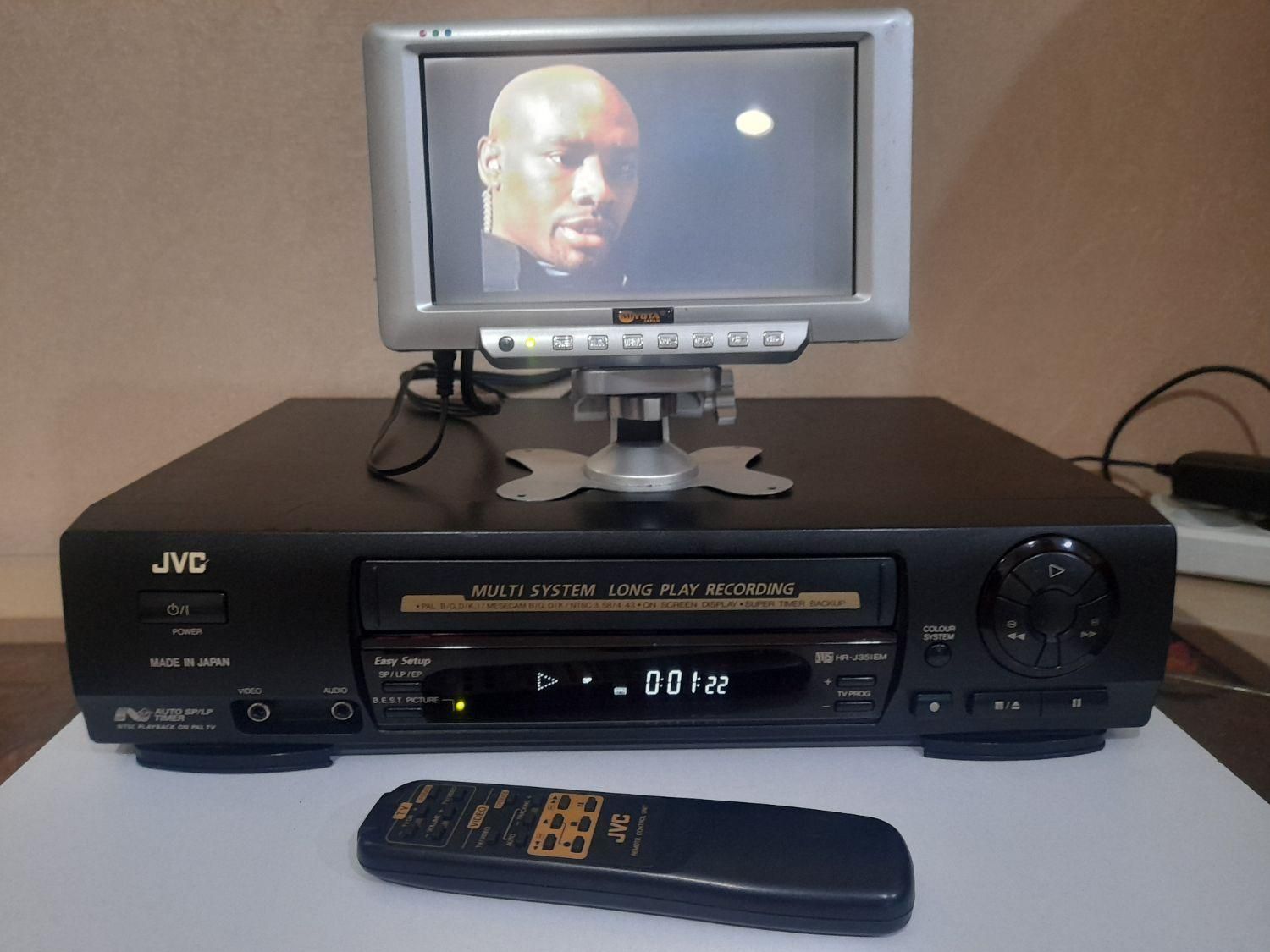 JVC مدل HR-J351EM|پخش‌کننده DVD و ویدیو|قزوین, |دیوار