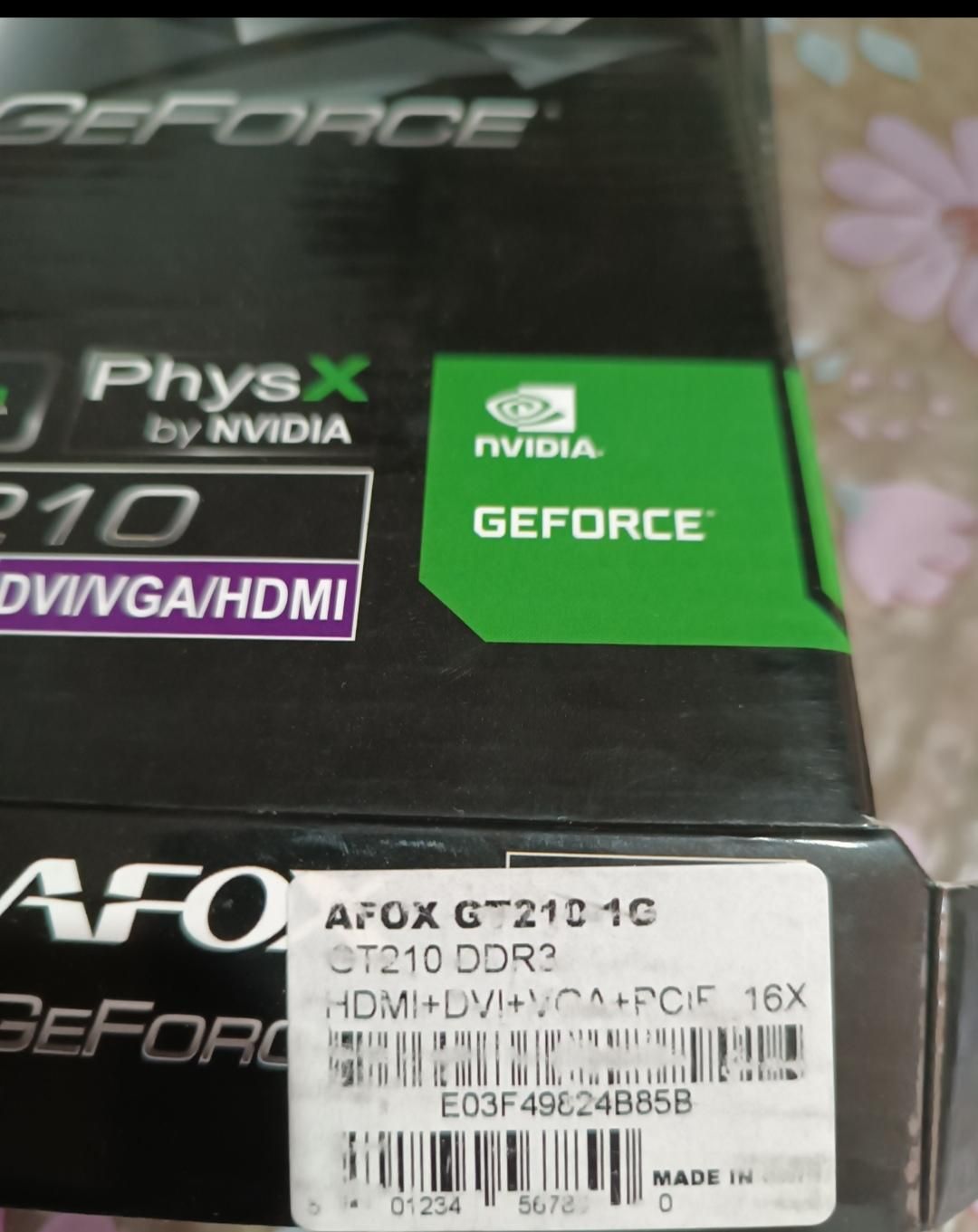 کارت گرافیک gt210 1gb force Nvidia ddr3|قطعات و لوازم جانبی رایانه|اراک, |دیوار