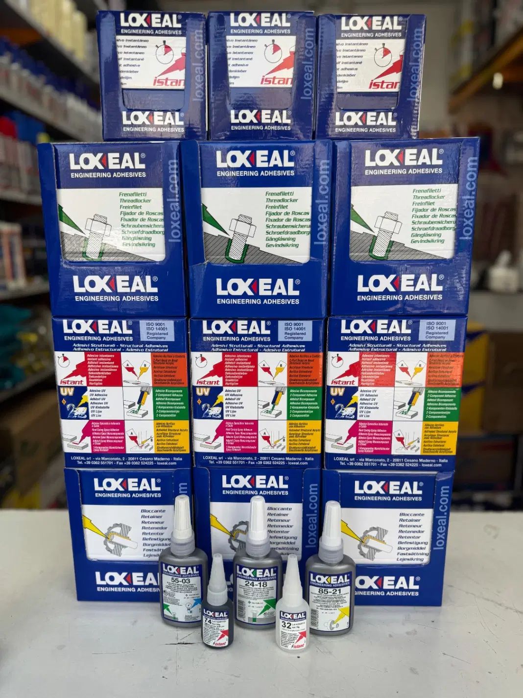 انواع چسب های لاکسیل ساخت ایتالیا LOXEAL|ماشین‌آلات صنعتی|مشهد, مقدم|دیوار