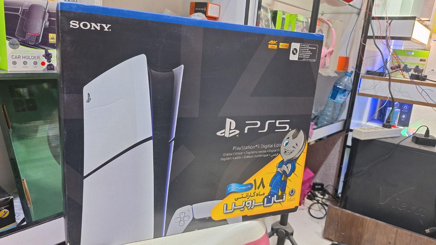 ps5 slim digital گارانتی دار|کنسول، بازی ویدئویی و آنلاین|اسلام‌شهر, |دیوار
