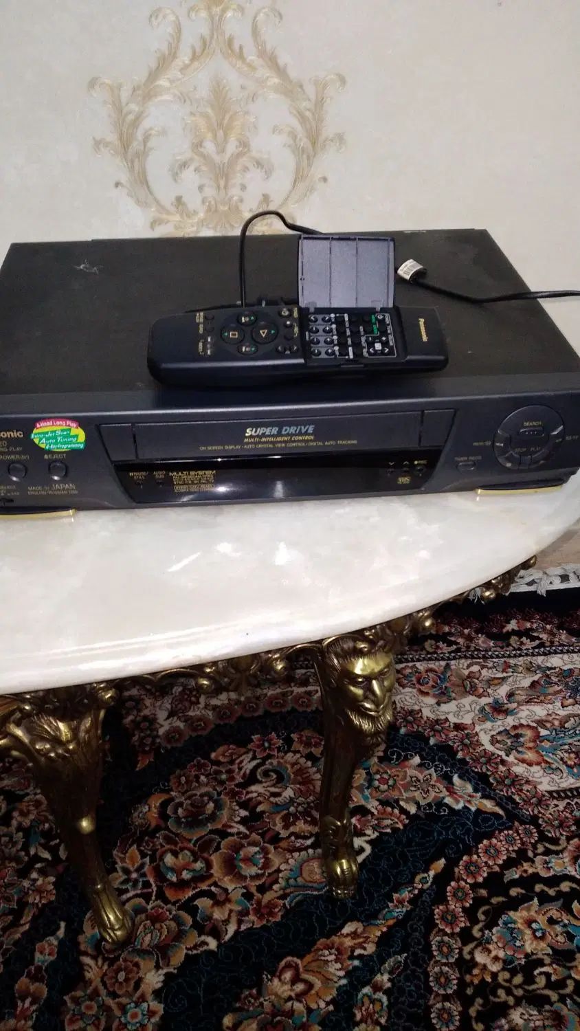 ویدیو فیلم بزرگ پاناسونیک ژاپنی ضبط پخش|پخش‌کننده DVD و ویدیو|تهران, نیروی هوایی (پیروزی)|دیوار