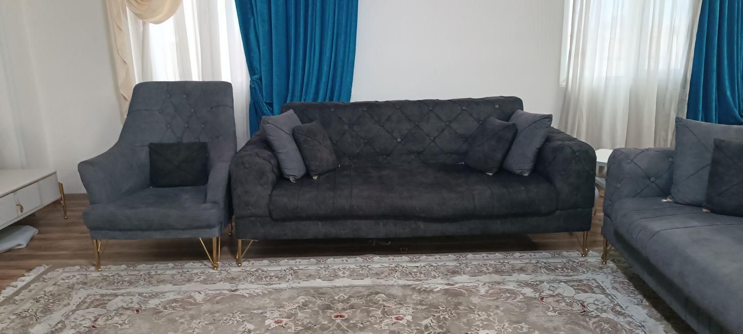 مبل راحتی ۸ نفره|مبلمان خانگی و میز عسلی|پاکدشت, |دیوار