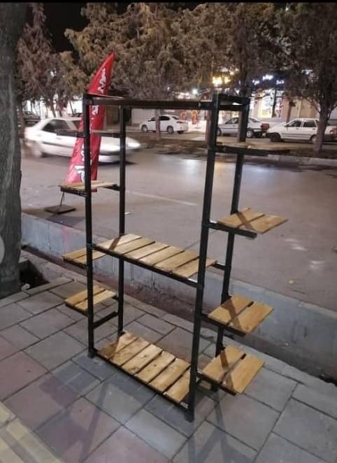 کد 45استندطبقه/کفه ضخیم در طرح و رنگ(رگال)|کتابخانه، شلف، قفسه‌های دیواری|ارومیه, |دیوار