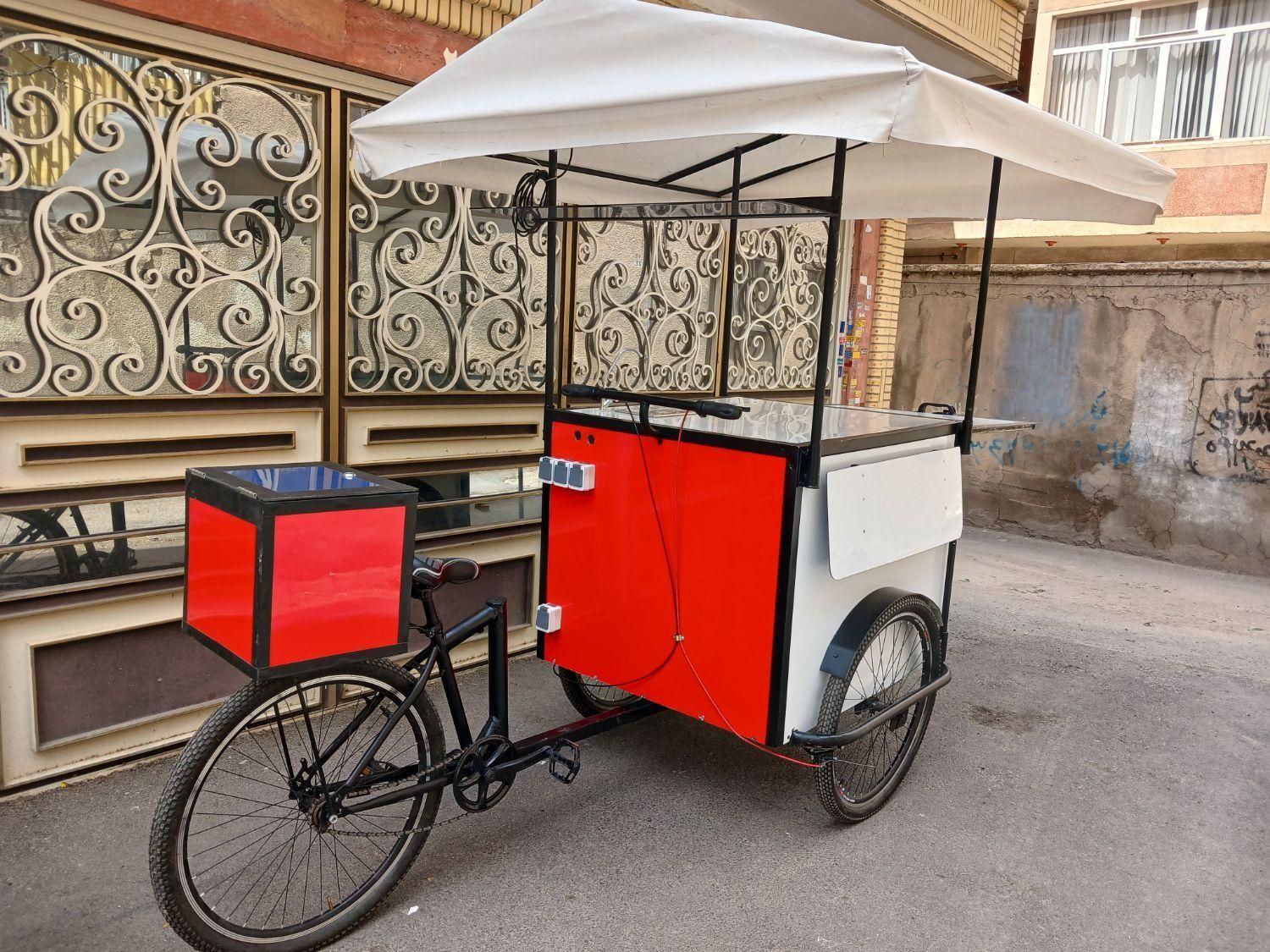 کافه سیار،کافه دوچرخه سیار،مشاغل سیار،شیرینی فروشی|کافیشاپ و رستوران|تبریز, |دیوار