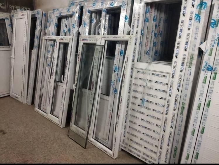 درب و پنجره پی وی سی و یوپی وی سی باشیشه دوجداره|خدمات پیشه و مهارت|خرم‌آباد, |دیوار