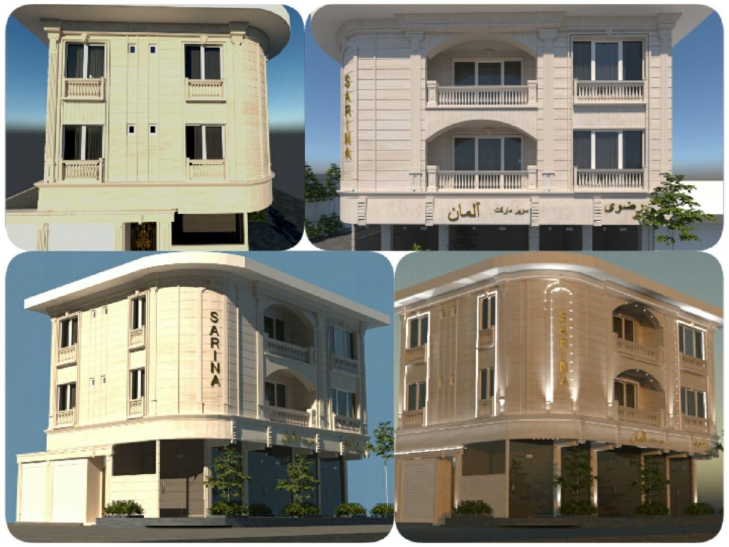 طراح معماری ساختمان دو بعدی وسه بعدی|خدمات پیشه و مهارت|رشت, دیلمان|دیوار