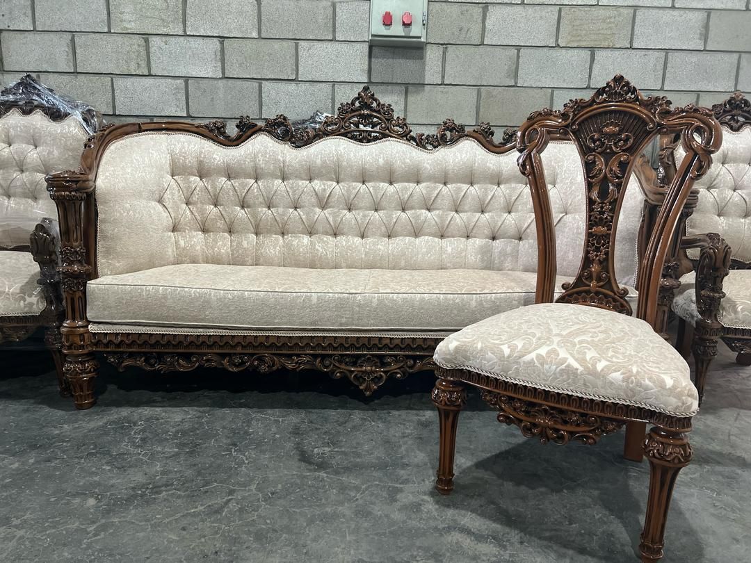 مبل سلطنتی ( استیل ) خاطره چوبی|مبلمان خانگی و میز عسلی|تهران, یافت آباد جنوبی|دیوار