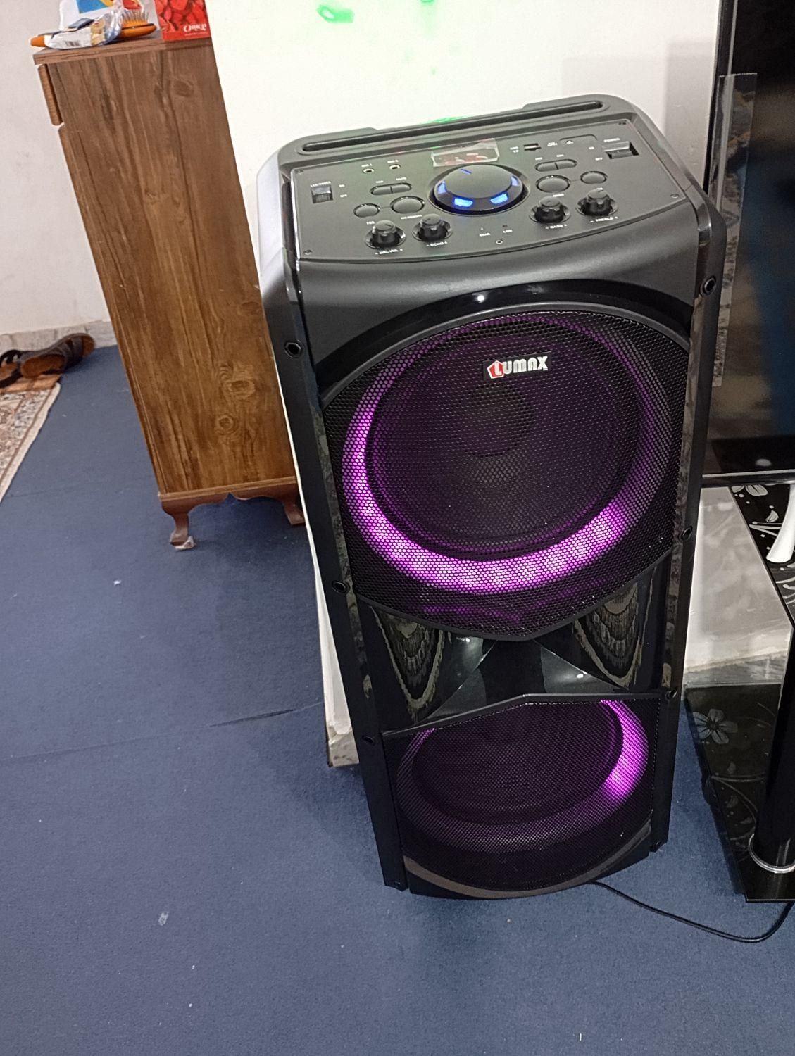 اسپیکر خانگی بلوتوثی کینگ لومکس|سیستم صوتی خانگی|بم, |دیوار