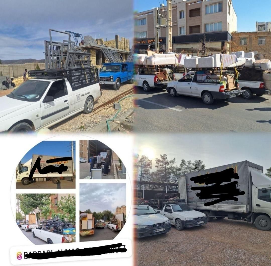 وانت تلفنی  باربری نیسان اسباب کشی حمل بار  اتوبار|خدمات حمل و نقل|شیراز, زرهی|دیوار