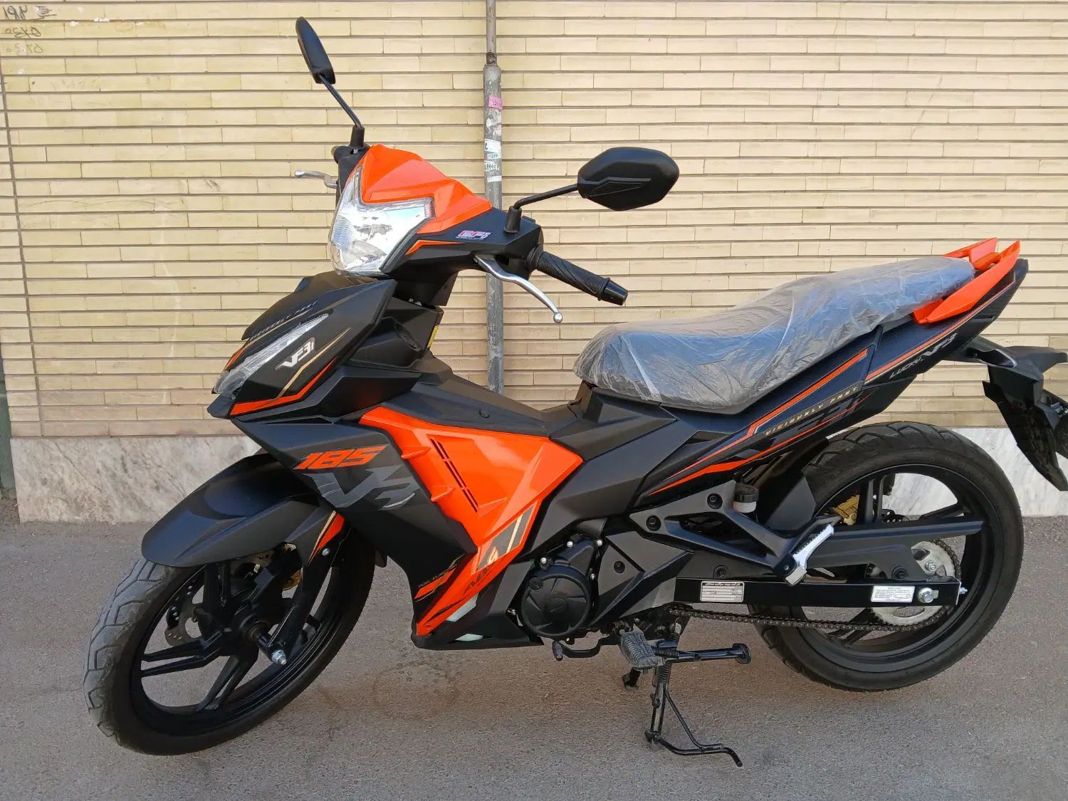 لاکی 185cc VF3درحد صفر درجه یک|موتورسیکلت|اصفهان, لاله|دیوار