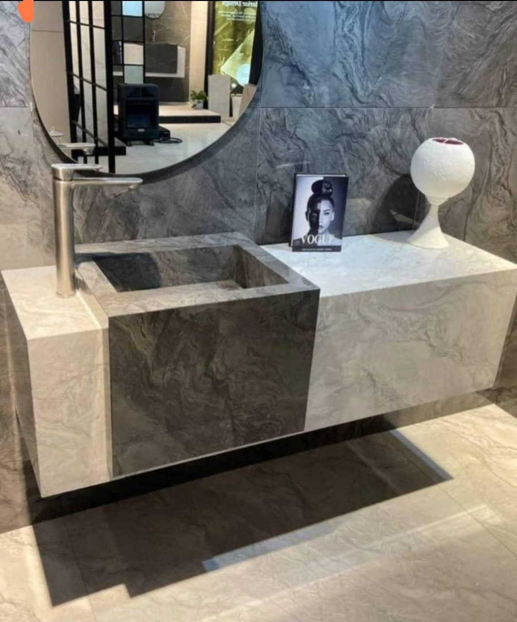 ساخت روشویی سرامیکی و صفحه کابینت سرامیکی|لوازم سرویس بهداشتی|شیراز, شهرک آرین|دیوار