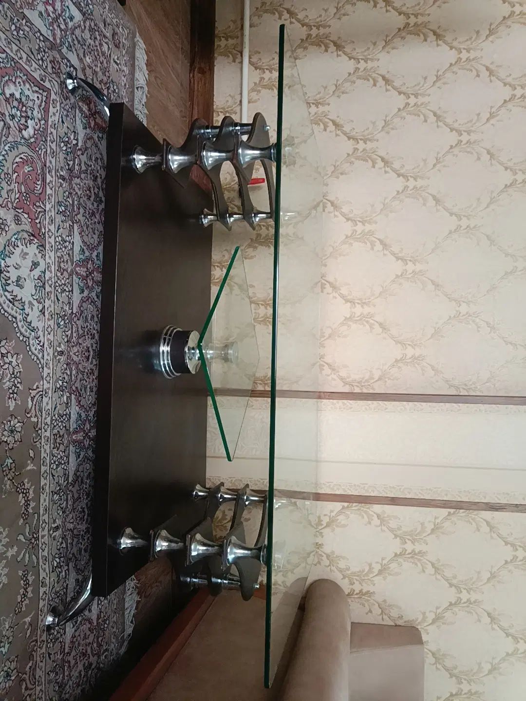 سه عدد عسلی و میز وسط|مبلمان خانگی و میز عسلی|کرج, ملک‌آباد|دیوار