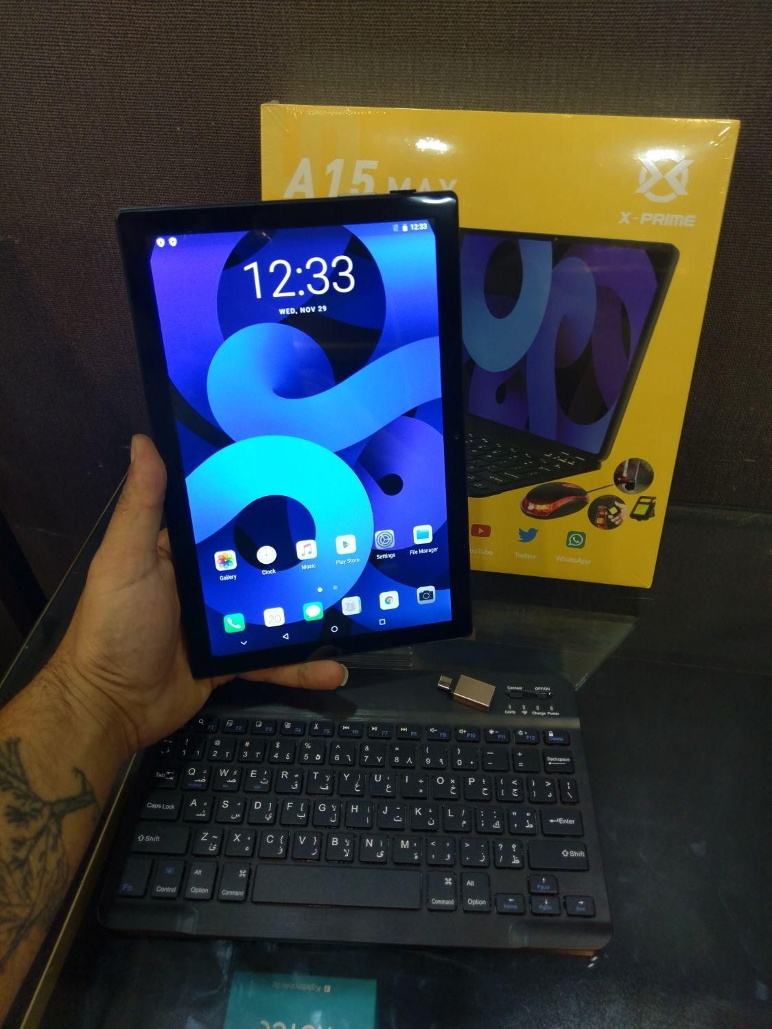 تبلت 10 اینچ xprime A15max فول پک 256 گیگ|تبلت|تهران, دردشت|دیوار