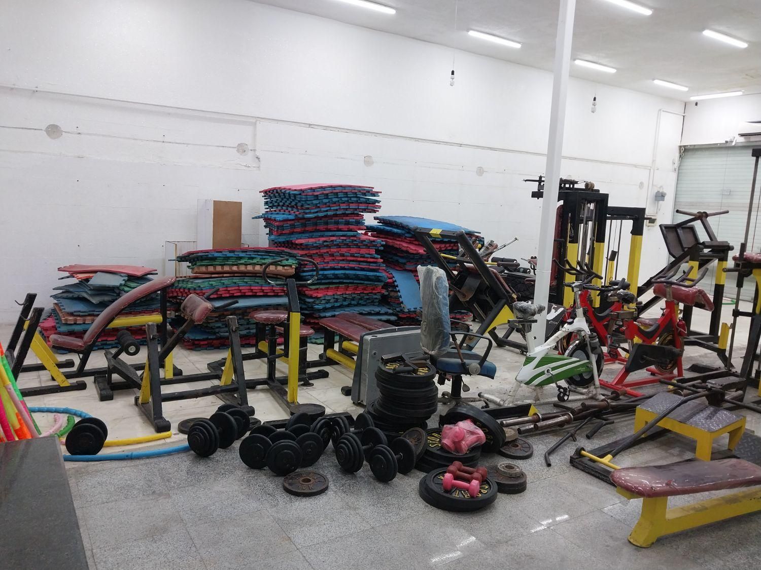 فروش لوازم بدنسازی بصورت جاروکش|تجهیزات ورزشی|رشت, تازه آباد|دیوار