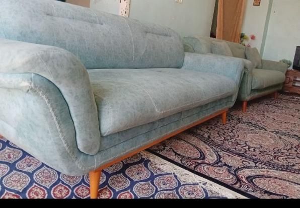 فروش مبل ۸نفره|مبلمان خانگی و میز عسلی|آباده, |دیوار