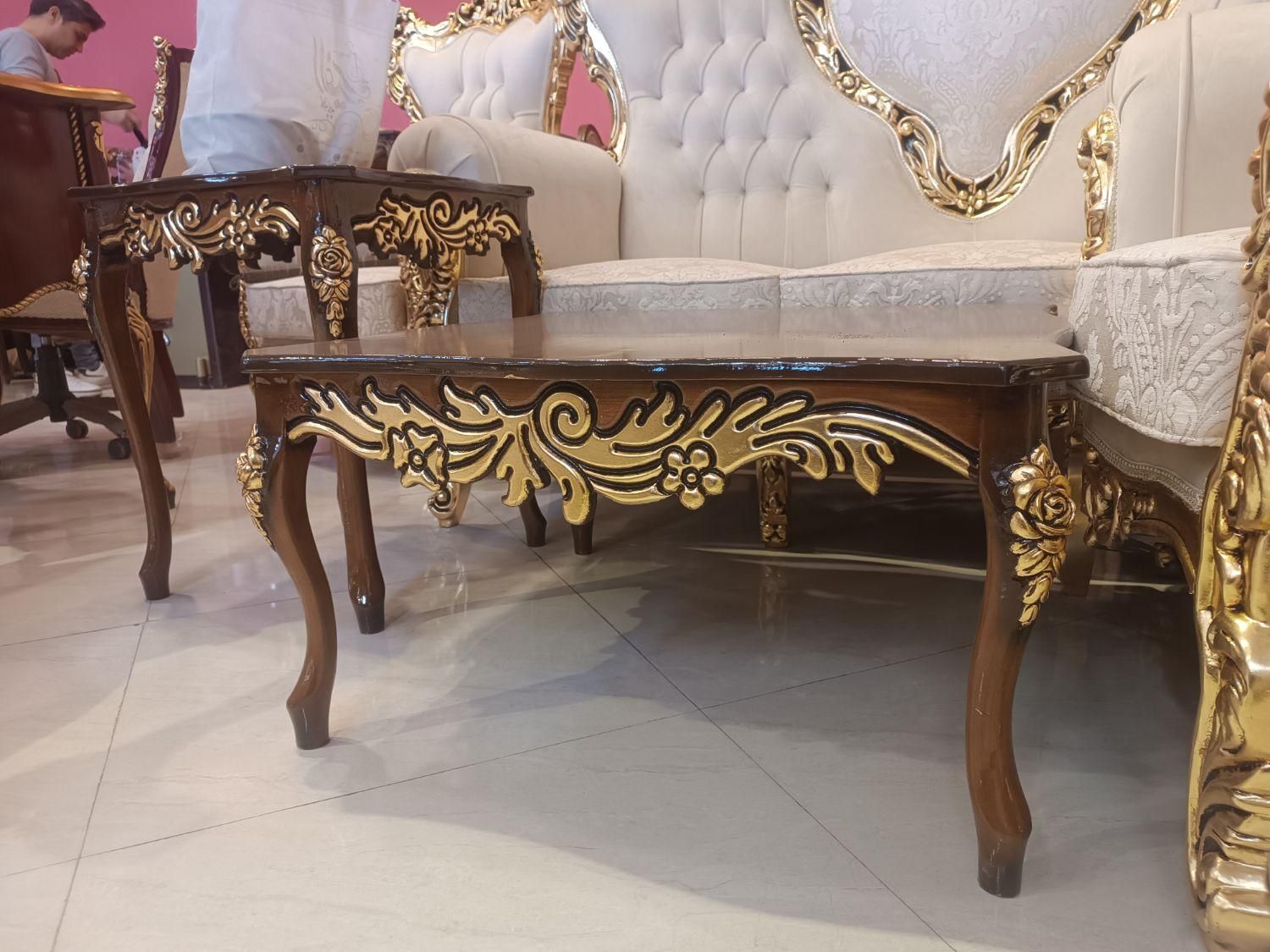 جلو مبلی میز عسلی مدل مربع گرد|مبلمان خانگی و میز عسلی|مشهد, خواجه ربیع|دیوار