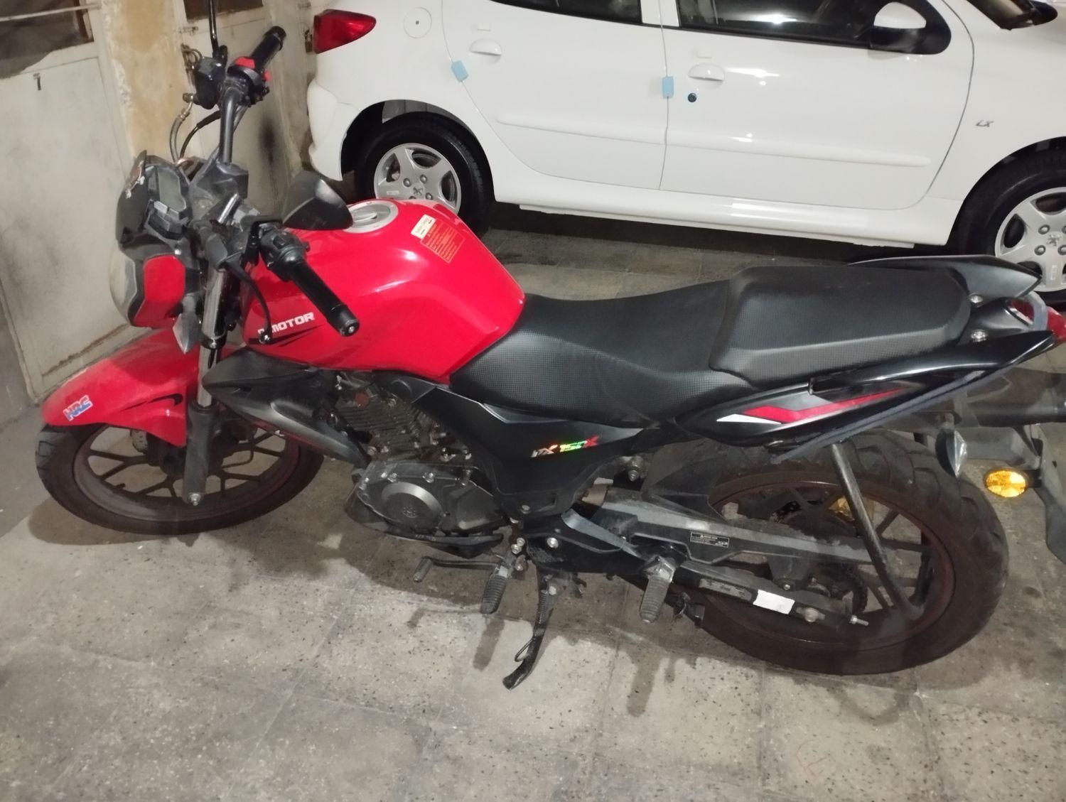 موتورکویر کیوجی nx150 طرح بنلی|موتورسیکلت|تهران, ارامنه|دیوار