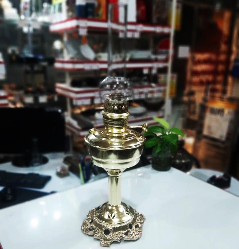 چراغ گردسوز نفتی طلایی|ریسه و چراغ تزئینی|بندر انزلی, کارآموزی|دیوار