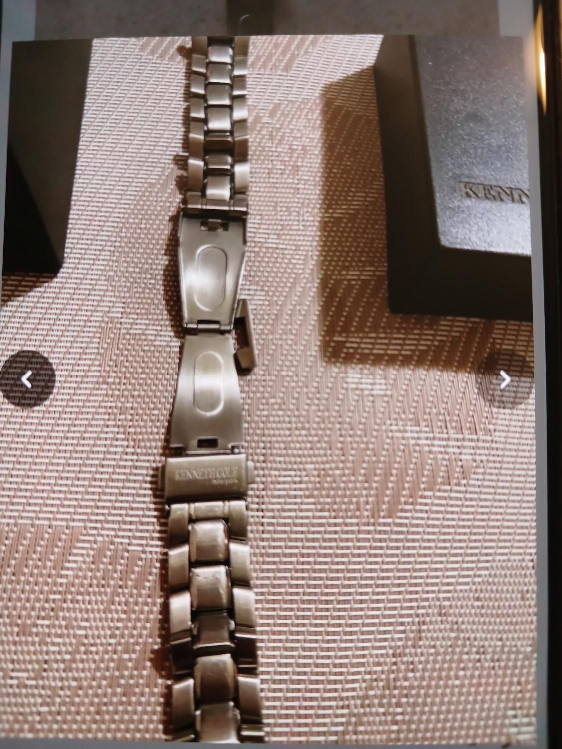 بند ساعت استیل اصل برند Kenneth Cole امریکایی|ساعت|تهران, شهرآرا|دیوار