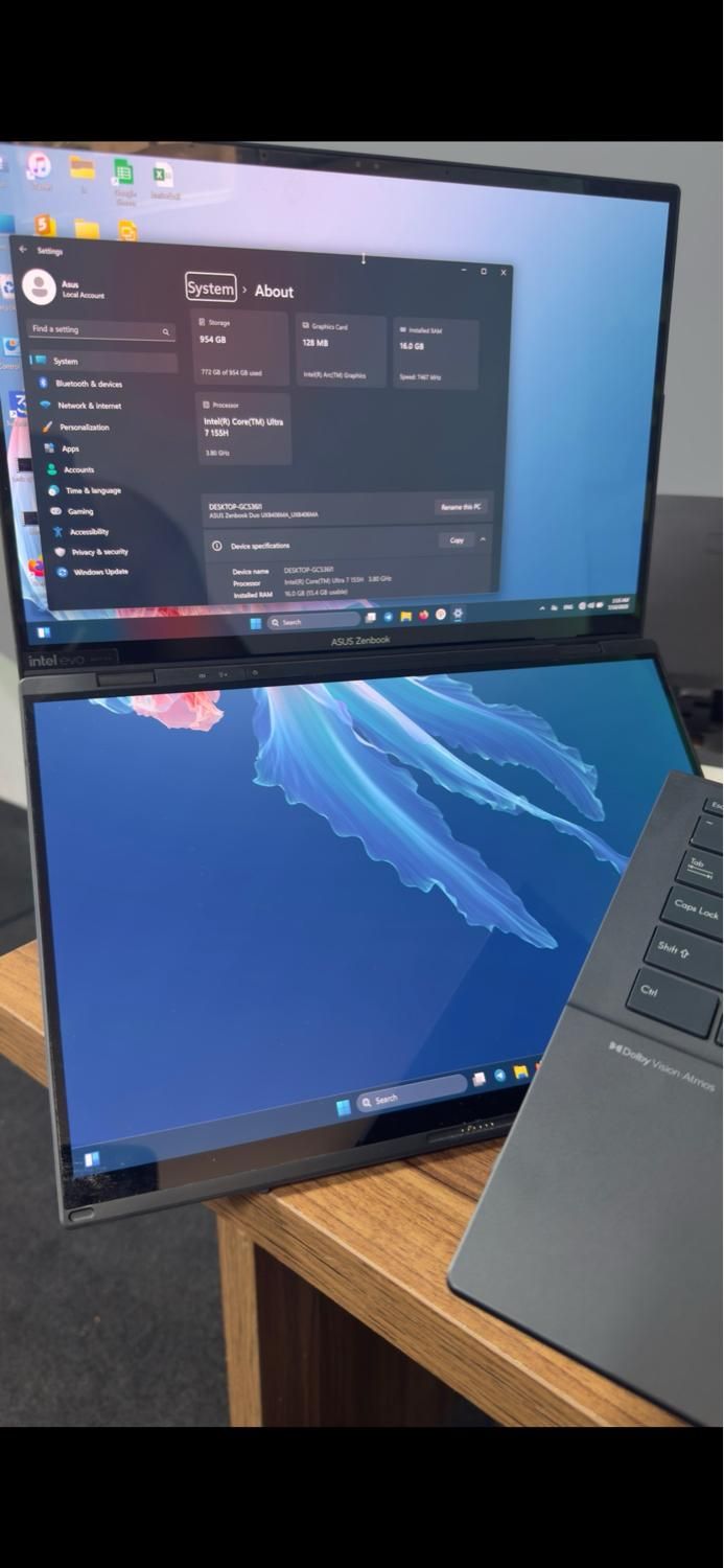 asus zenbook duo|رایانه همراه|تهران, فرمانیه|دیوار