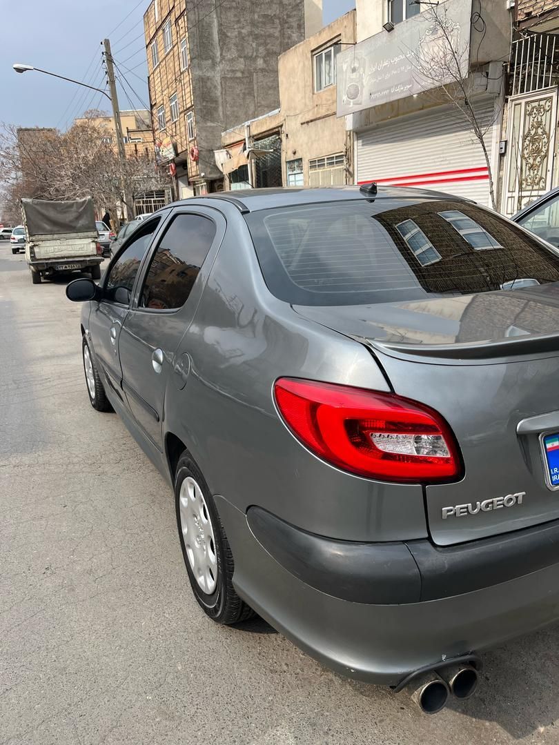 206 SD اس دی v8  دوگانه سوز کارخانه مدل 87|خودرو سواری و وانت|تهران, لویزان|دیوار