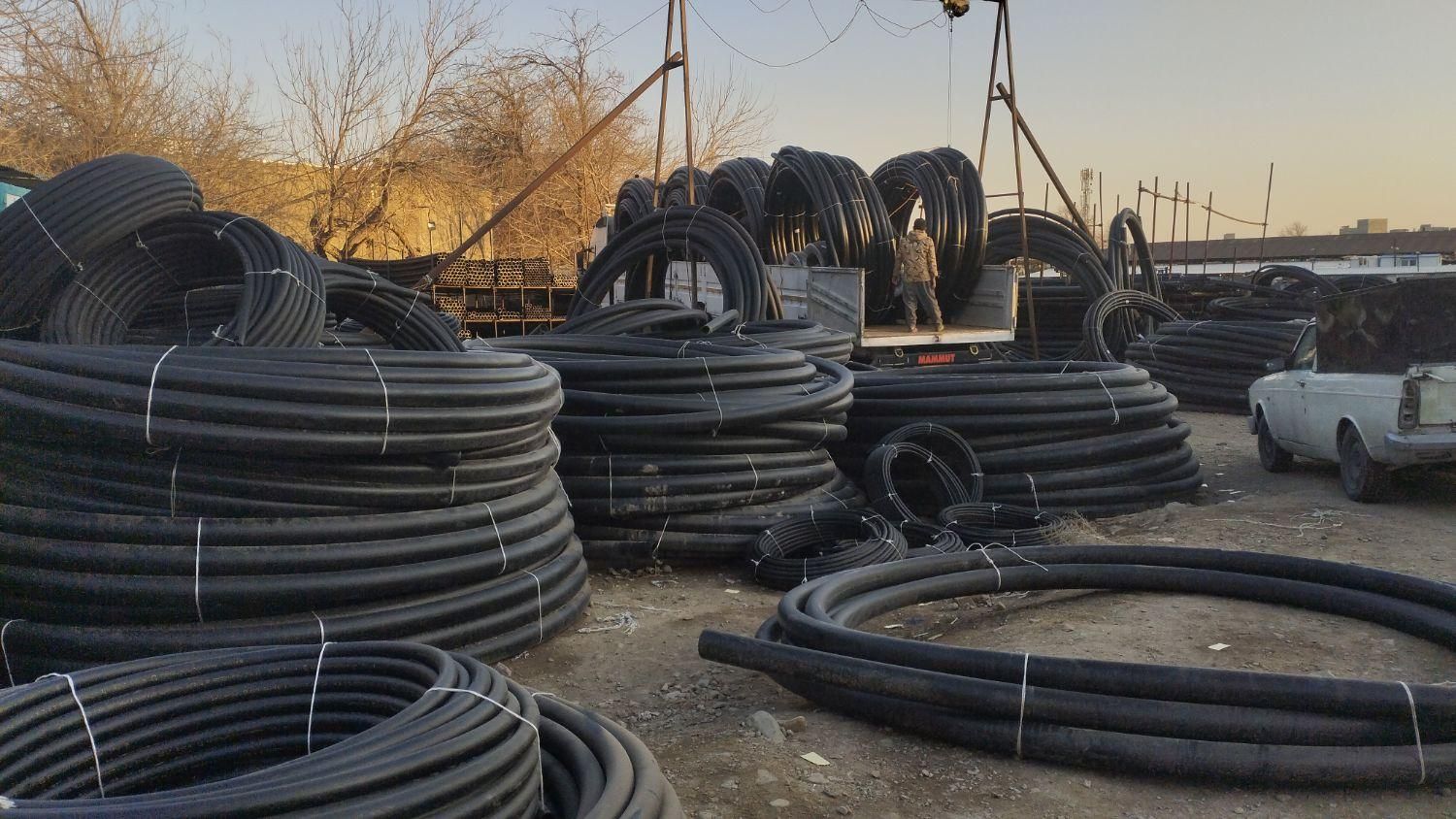 تولید و فروش لوله های پلی اتیلن استاندارد و کابلی|عمده‌فروشی|تهران, شهرک امام خمینی|دیوار