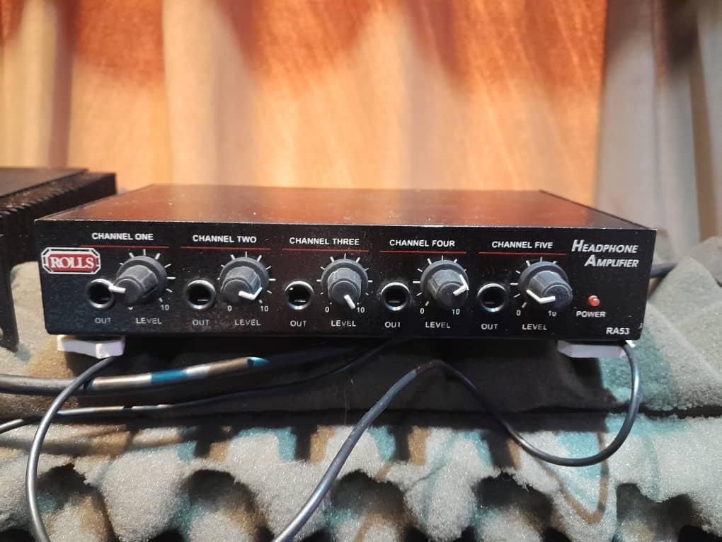 ROLLS Headphone Amp هدفون امپ کارت صدامیکروفن میدی|سیستم صوتی خانگی|تهران, فردوس|دیوار