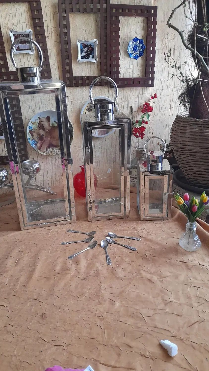 فانوسها ی شیک  برای مشگل پسندان فقط ۱۳۰۰|ظروف سرو و پذیرایی|تهران, اختیاریه|دیوار