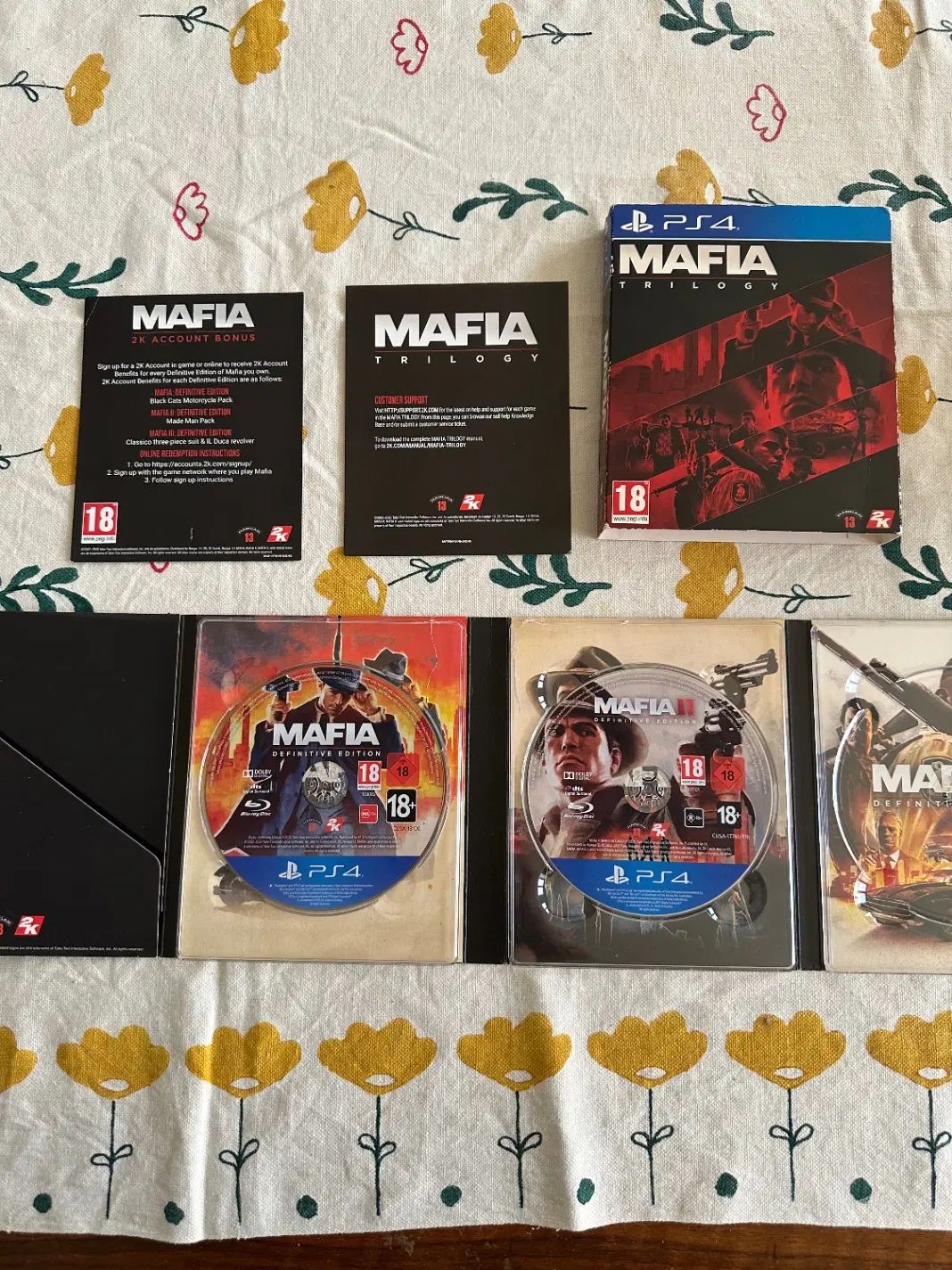 دیسک بازی مافیا ۱ و ۲  mafia|کنسول، بازی ویدئویی و آنلاین|تهران, سردارجنگل|دیوار
